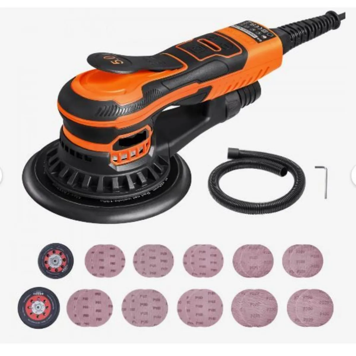Random Orbital Sander 5 & 6-Inch, 350W - Image 4