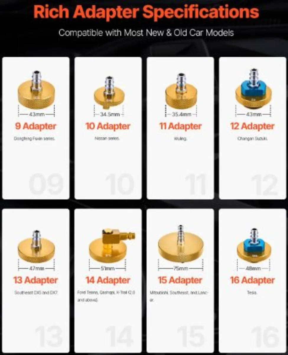 Electric Brake Bleeder Kit, Professional 220V - Image 2