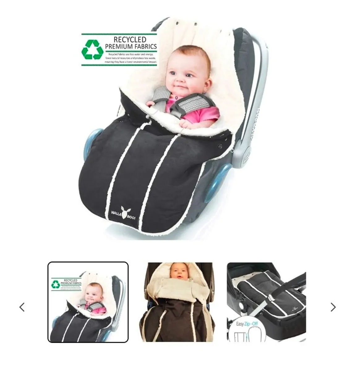 Wallaboo newborn footmuff - Image 2