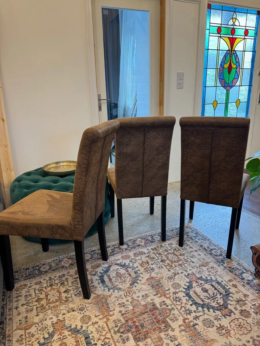3 Dining Chairs - Image 4