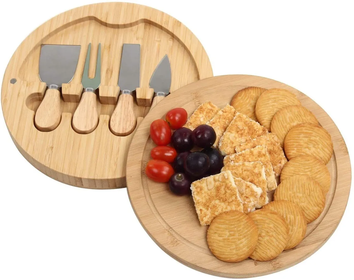 Cheese Serving Board Plate for Fruits Appetizers - Image 1