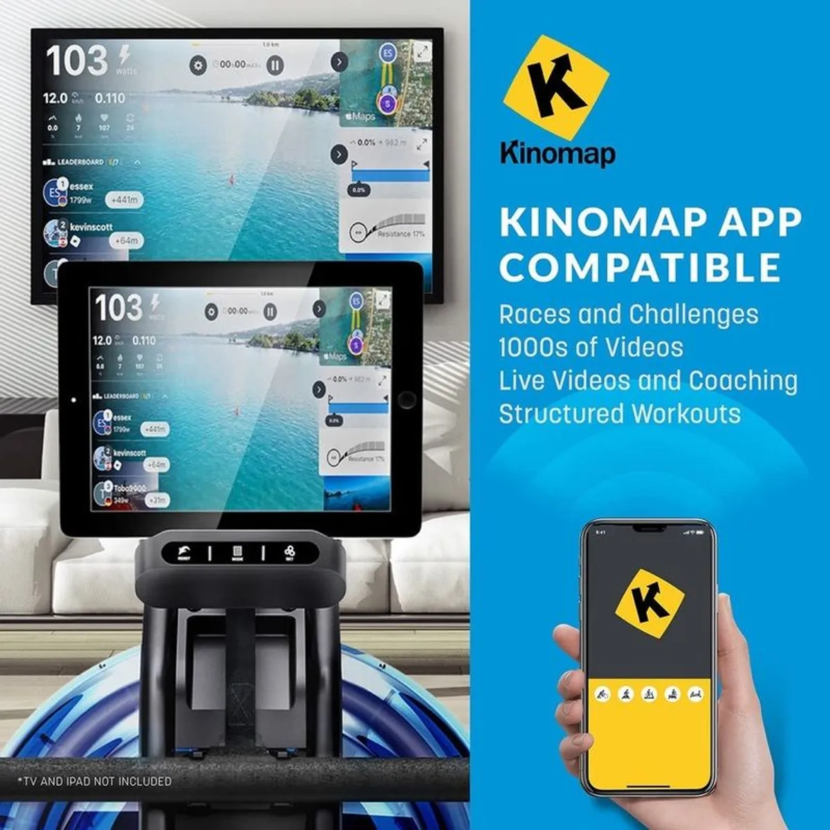 Water rowing machine - Image 3