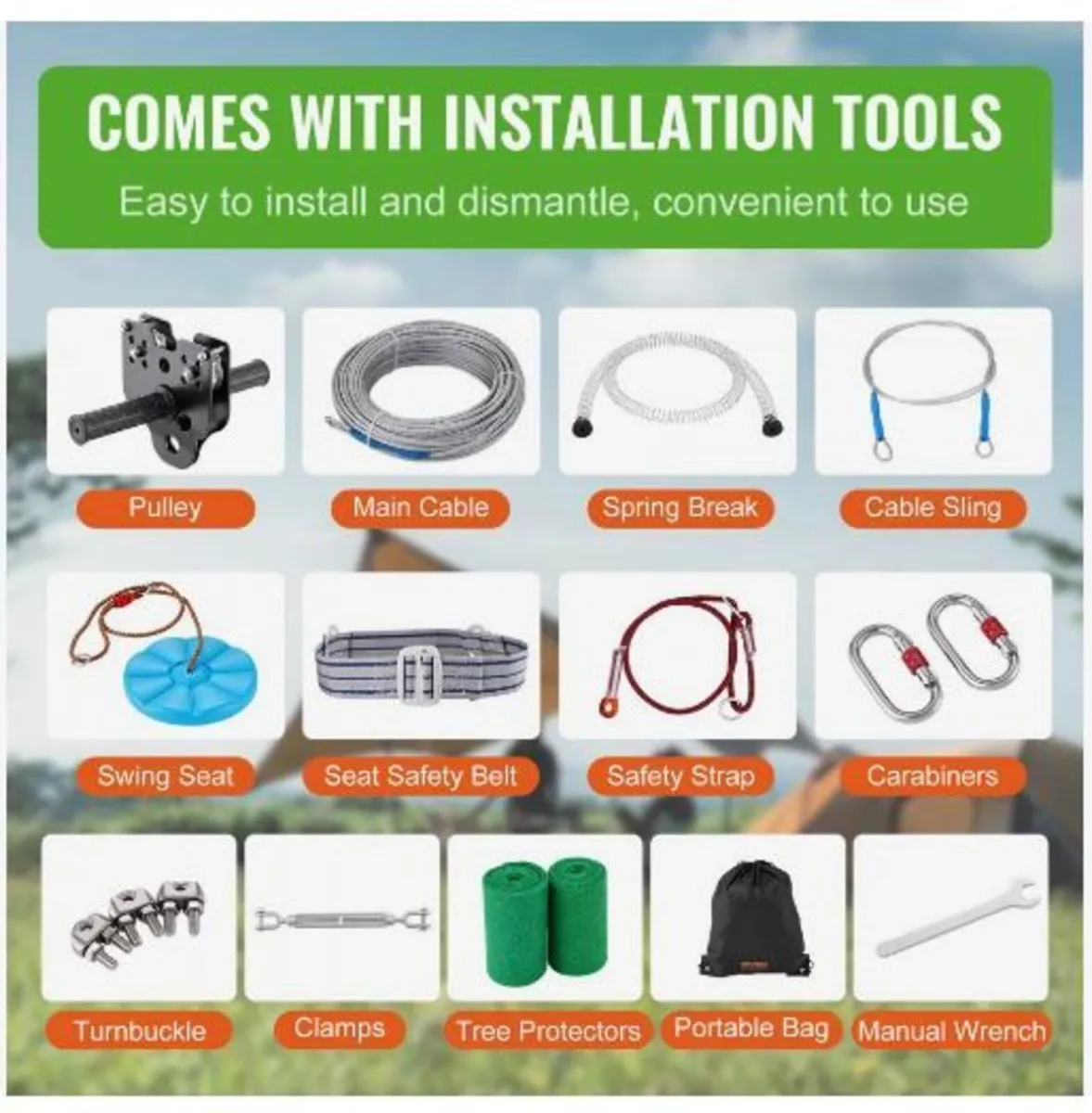 Zipline Kit for Kids and Adult - Image 4