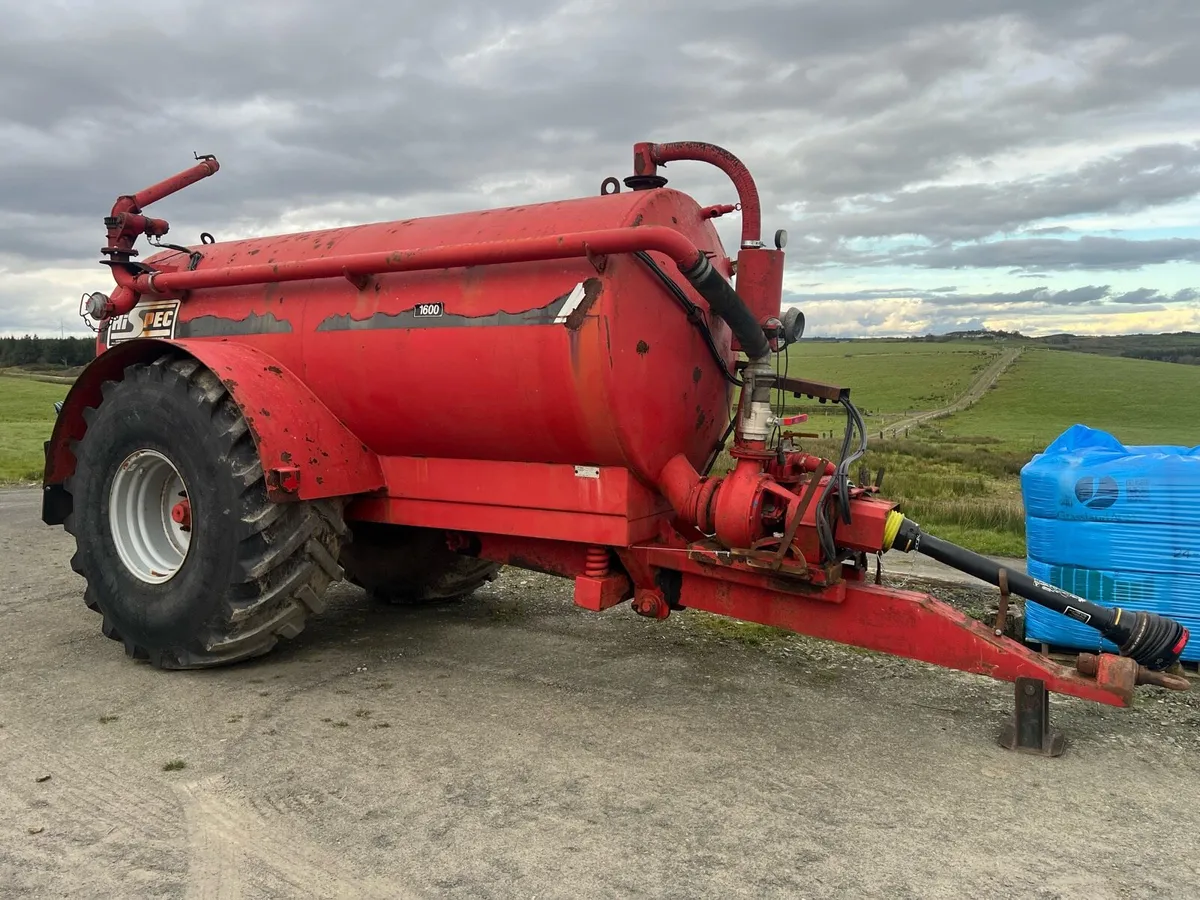 Hi spec 1600 gallon slurry tank - Image 1