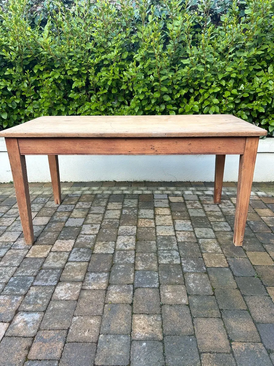 Antique pine table - Image 1