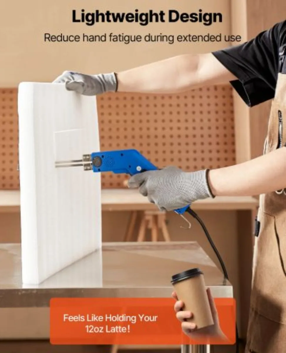 Hot Knife Foam Cutter, 200W Electric Foam Cutting - Image 4