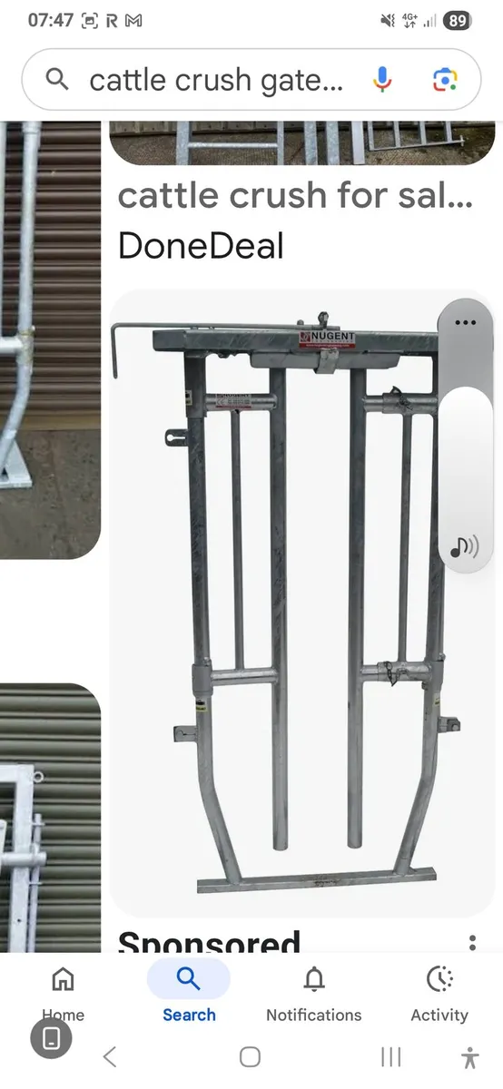 Wanted headlock sculling gate - Image 2