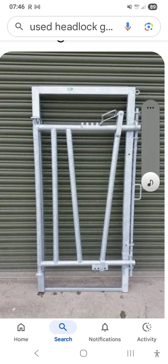Wanted headlock sculling gate - Image 1