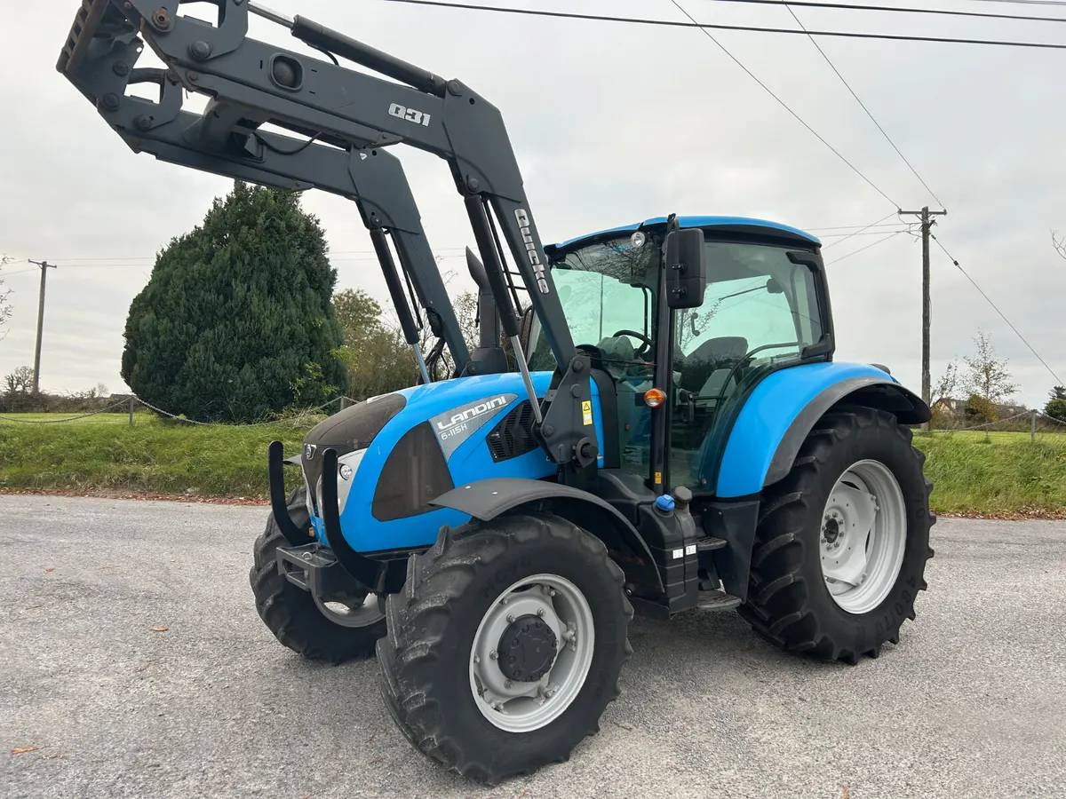 2020 Landini 6-115H with Quicke Loader - Image 1