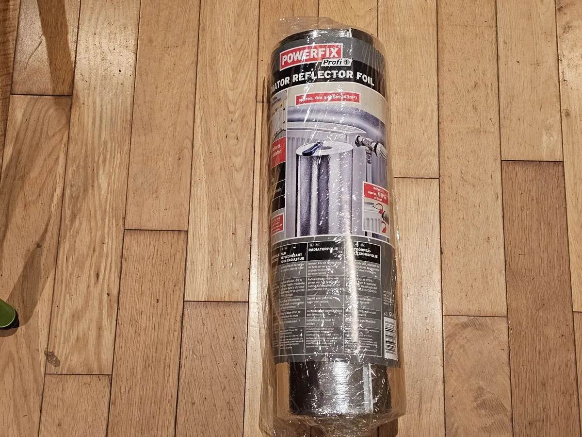 Radiator Insulation Roll Reflective Heat Reflector - Image 1
