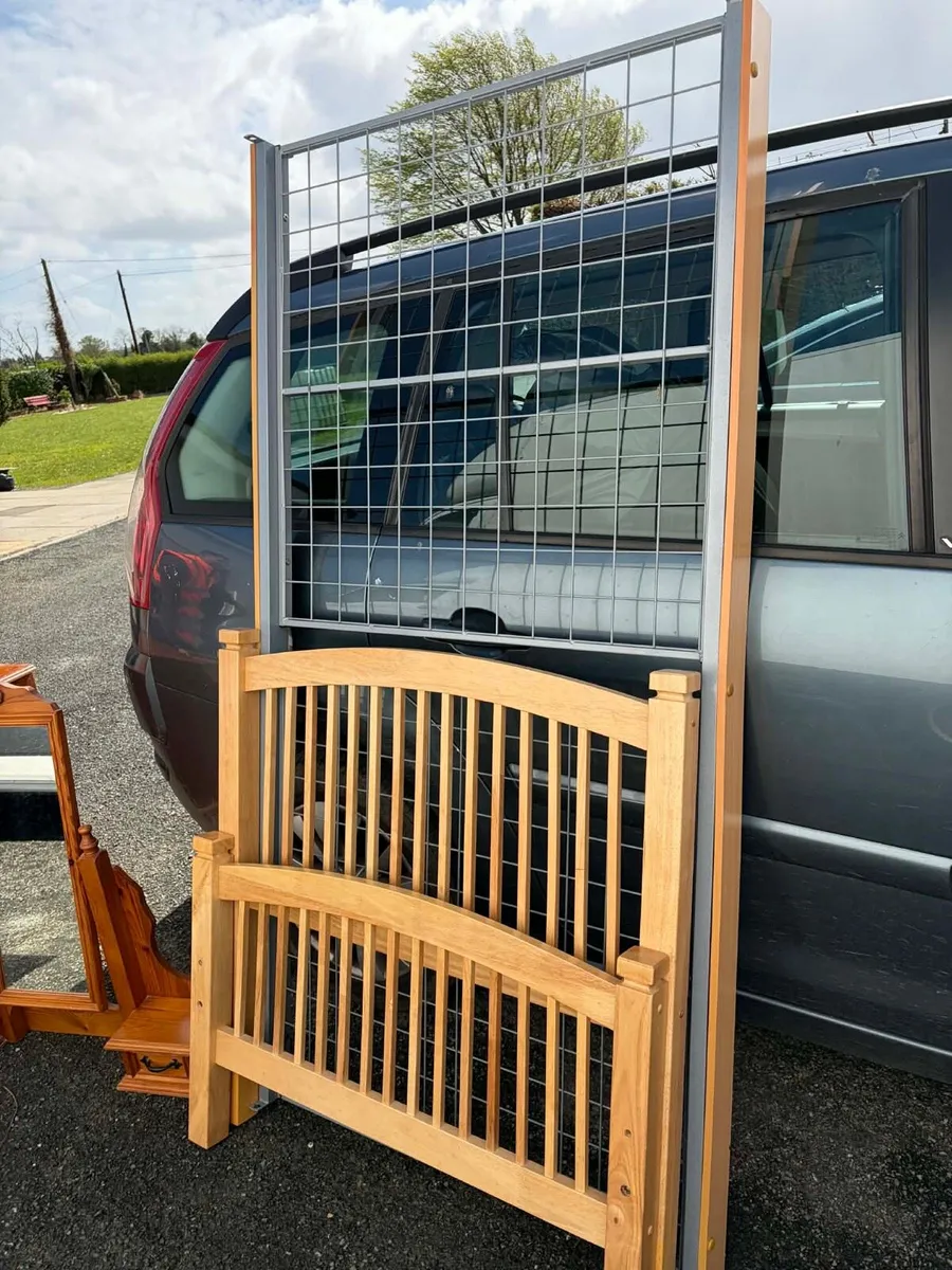 Oak single bed frame - Image 2