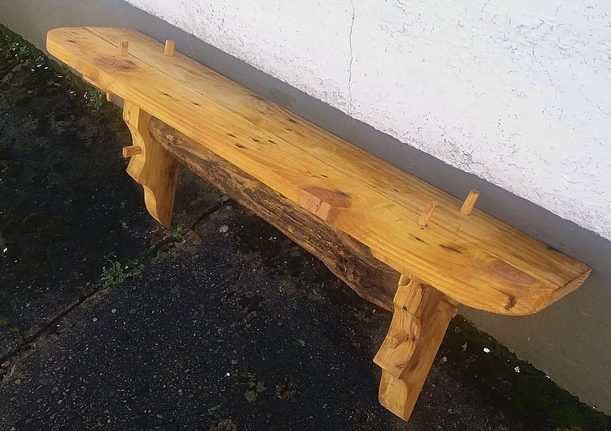 NEW Rustic Driftwood Floating Mantle / SHELF - Image 2