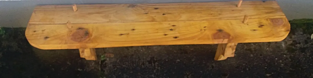 NEW Rustic Driftwood Floating Mantle / SHELF - Image 3