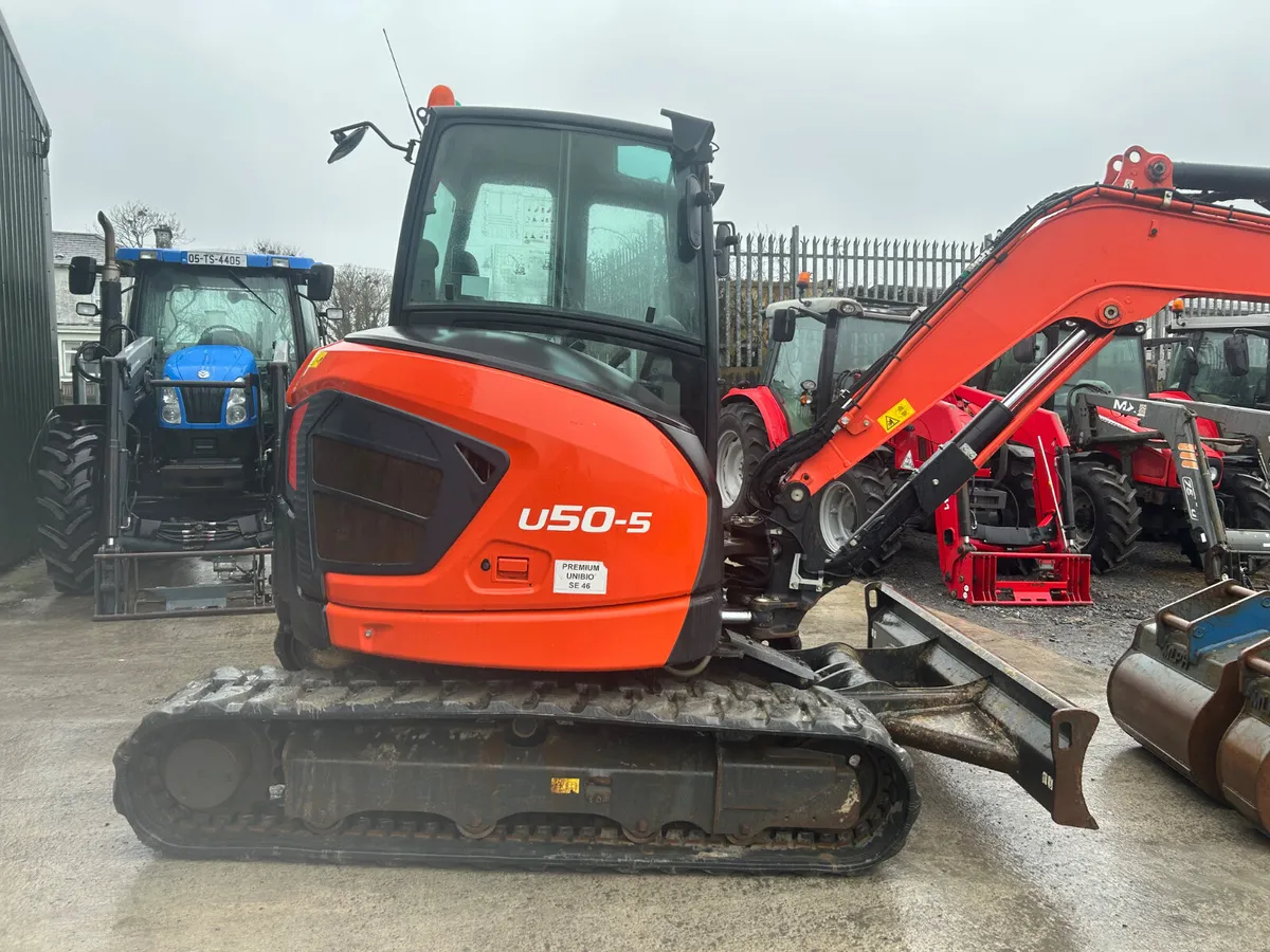 2021 Kubota U50–5 Excavator - Image 4