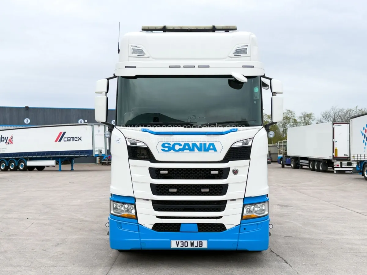 2020 SCANIA R500 HIGH CAB CRANE MOUNTED FLATBED - Image 3