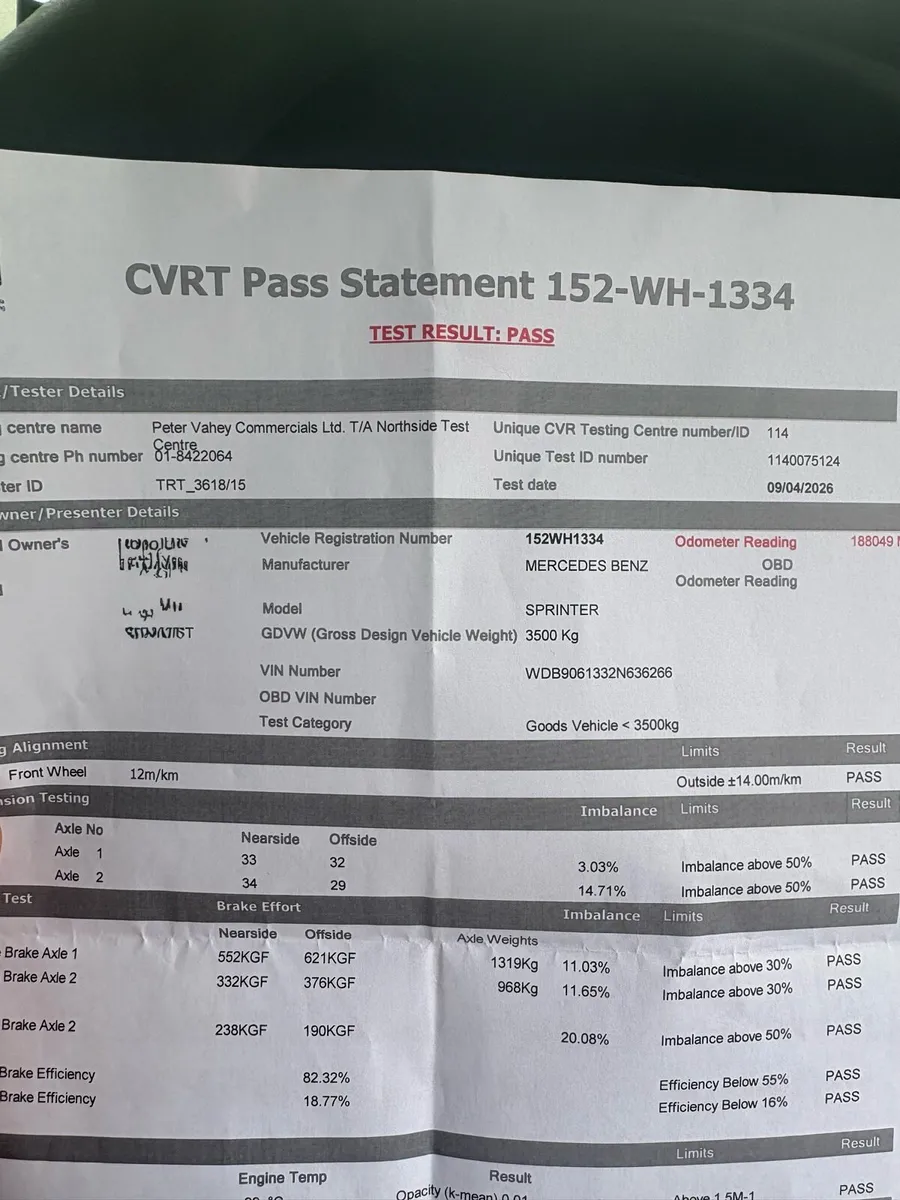 2015 Mercedes Sprinter Truck - Image 2