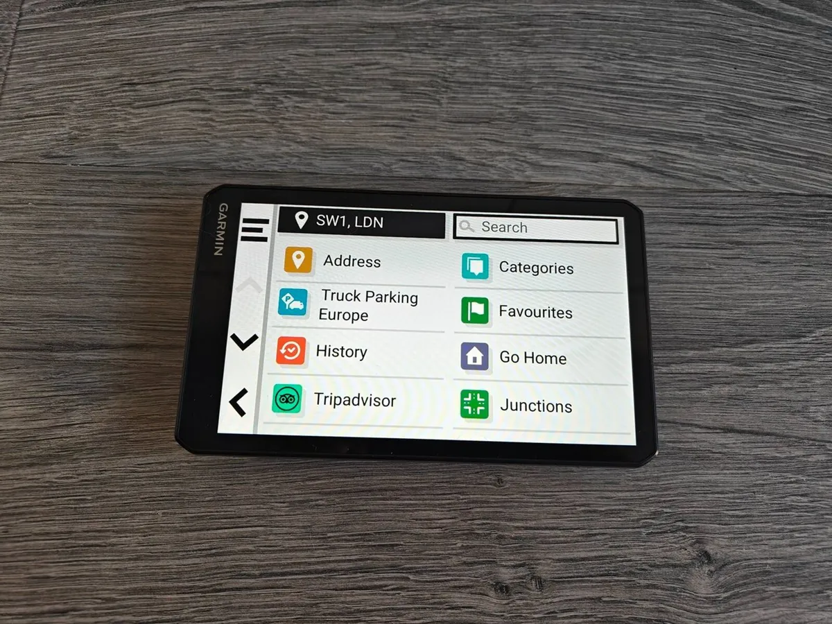 Garmin Dezl LGV710 HGV sat nav - Eircodes - Europe - Image 4