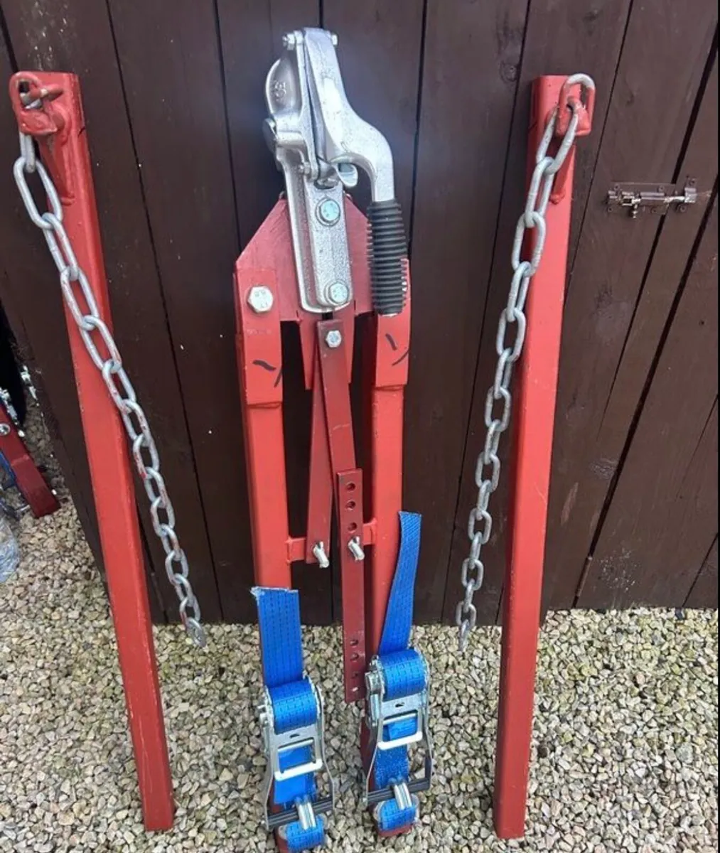 Towing a frame dolly car transporter recovery NEW - Image 1