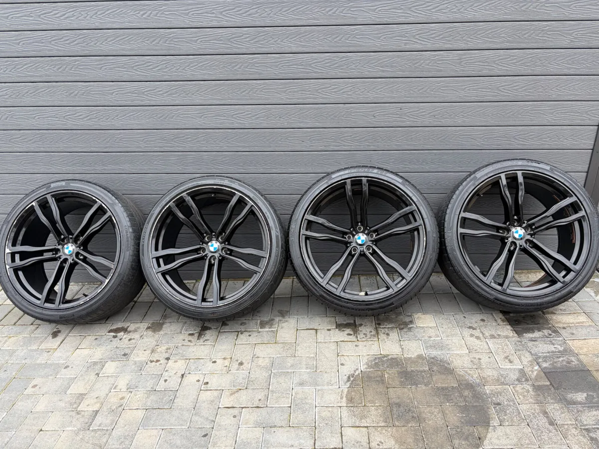 22” BMW X5 F10 ALLOY WHHELS & TYRES - Image 2