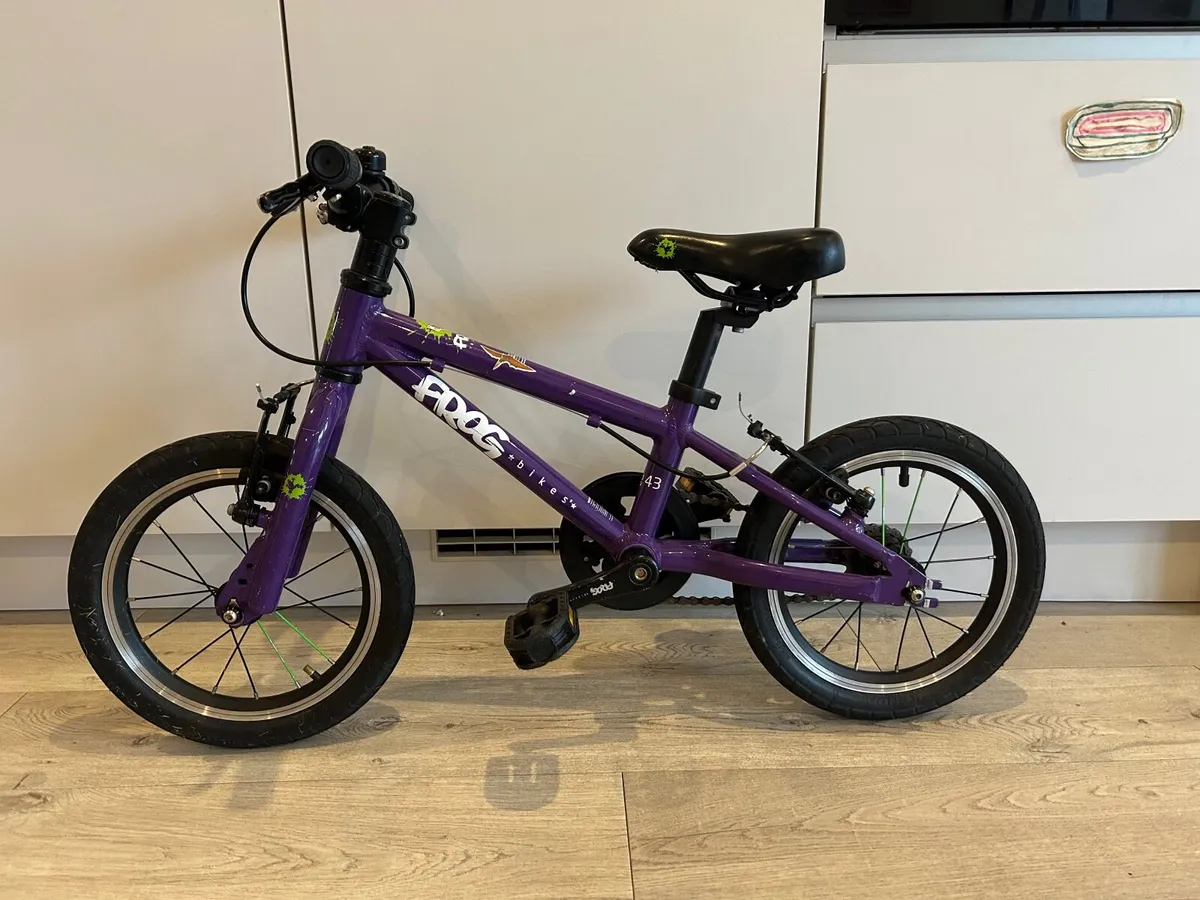 Kids 14” Frog 43 bike - Image 3