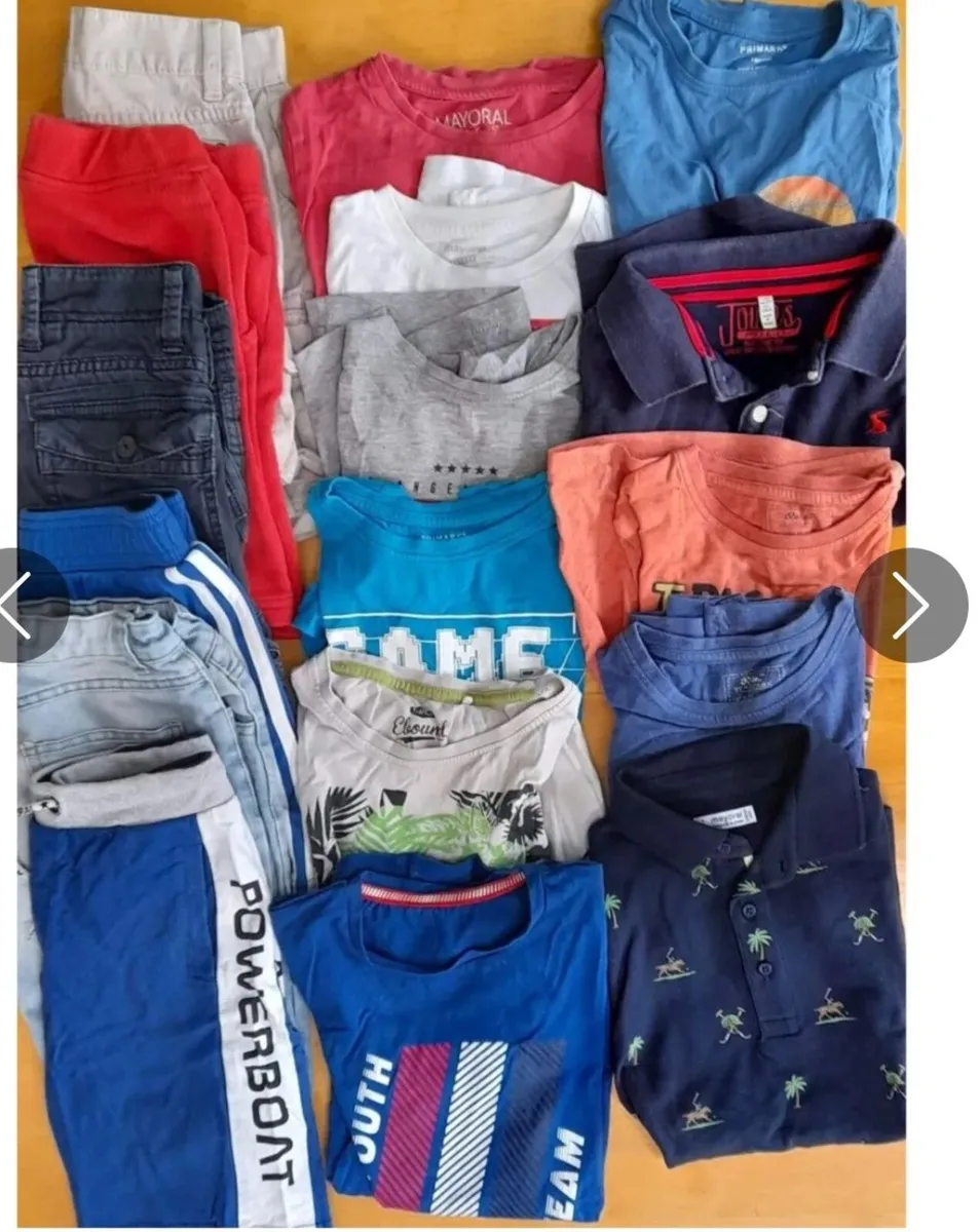 Boys summer clothes bundle 7-8 - Image 1