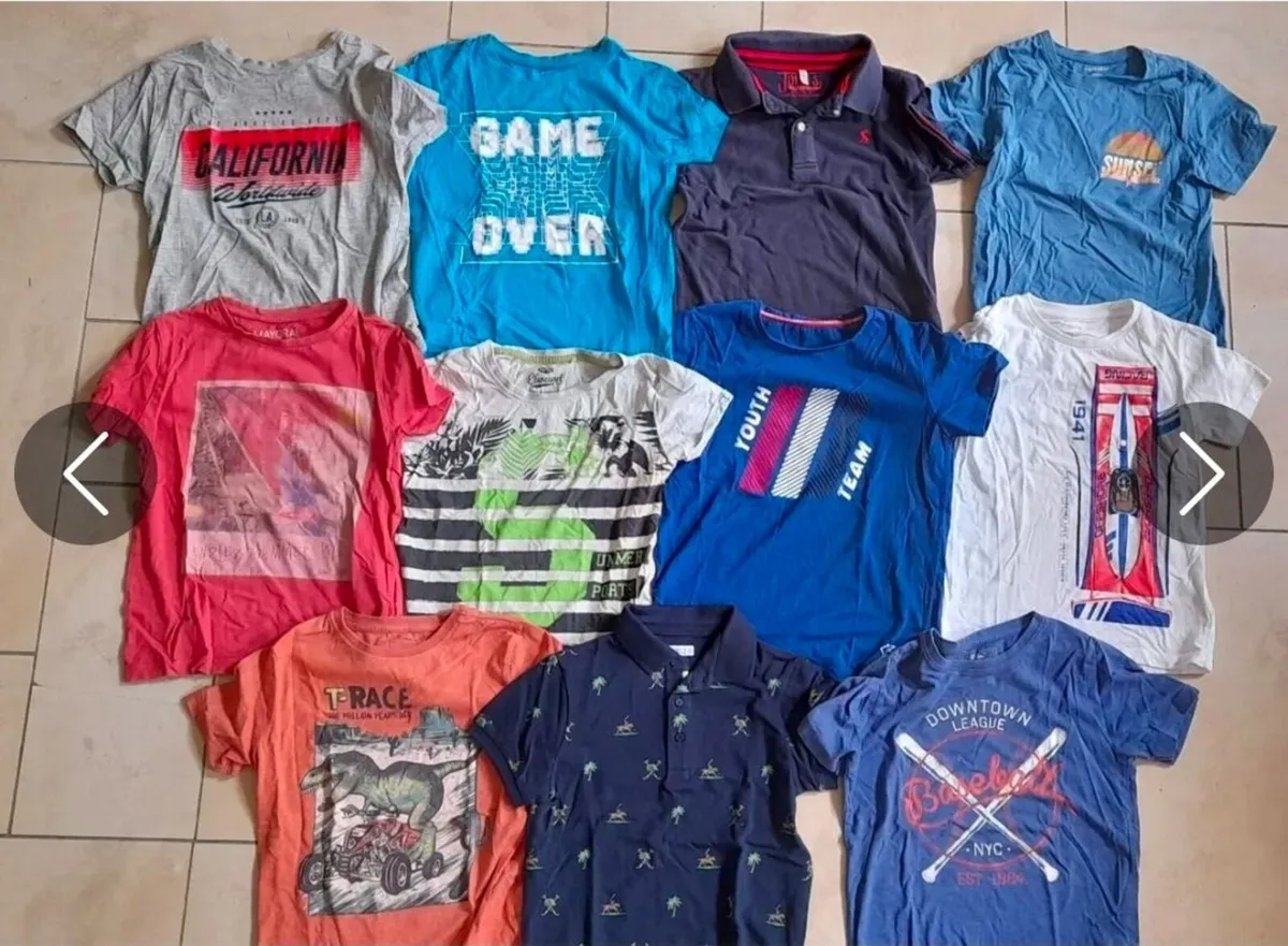 Boys summer clothes bundle 7-8 - Image 3