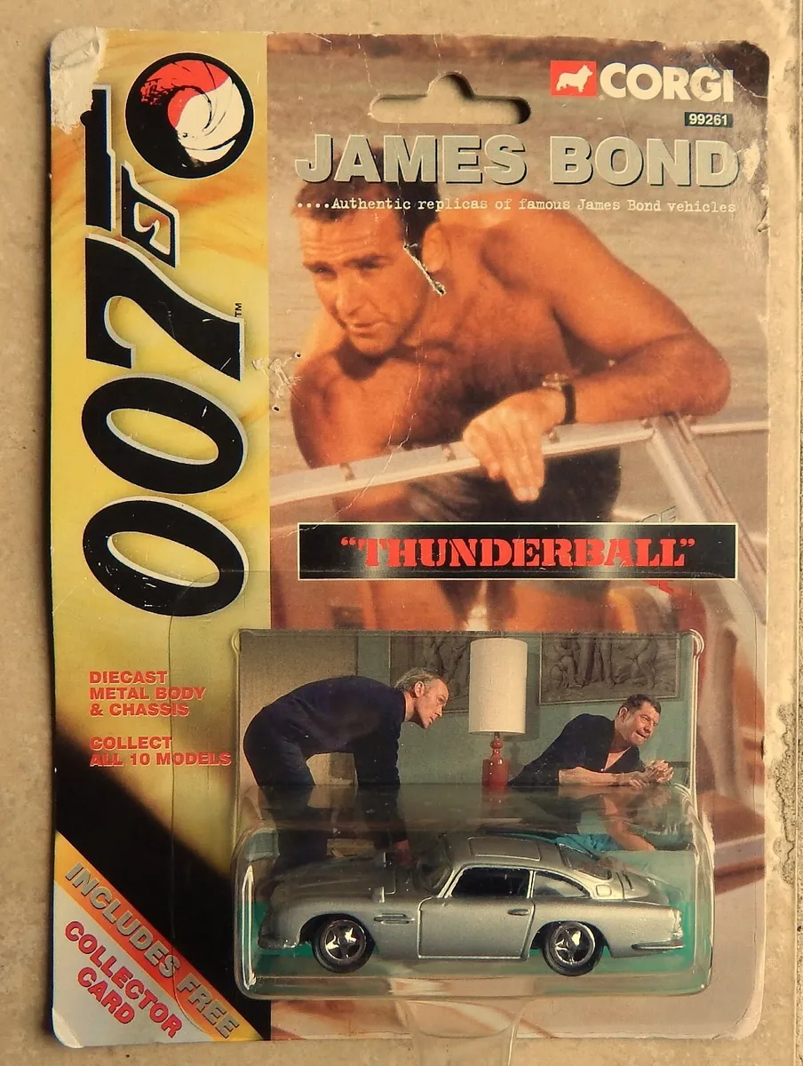 3 Corgi James Bond Die Cast Cars - Image 2