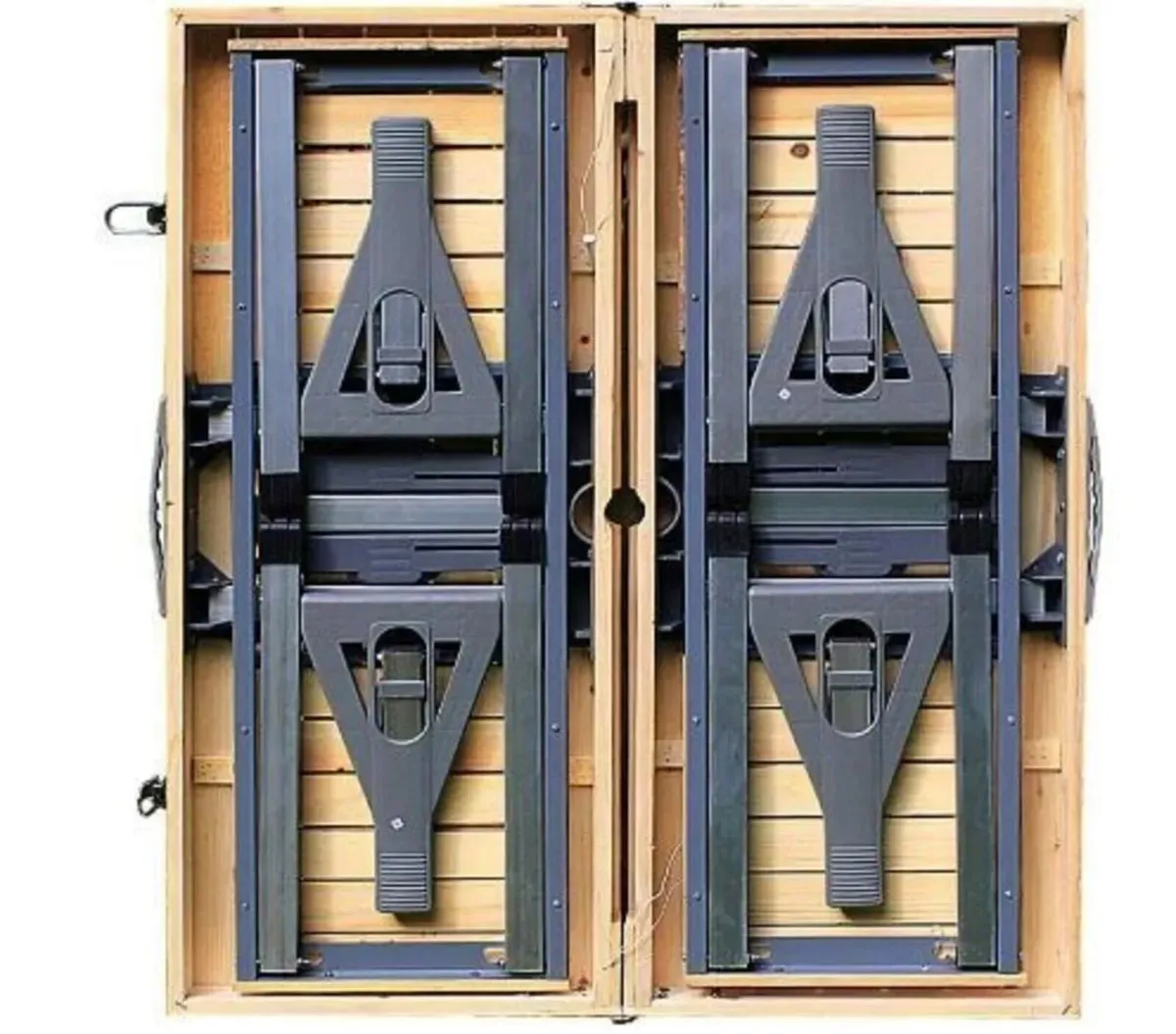 Foldable Picnic Table with Aluminium Chair - Image 4