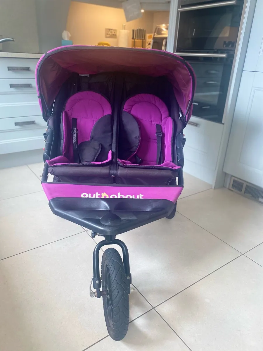 Out and About Double Buggy - Image 1