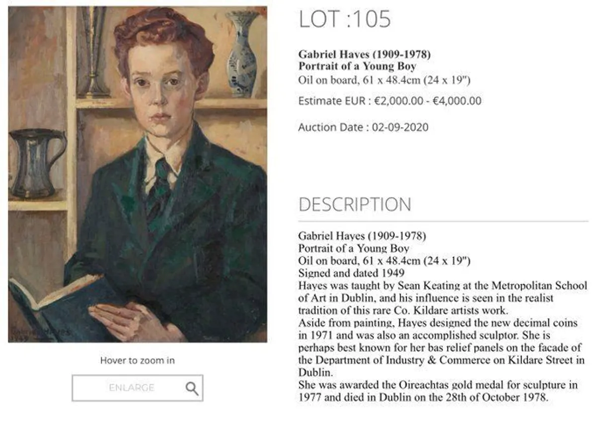 Rare Gabriel Hayes Original - Image 3