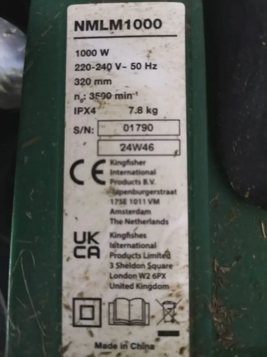 1000W Electric Lawn mower - Image 4