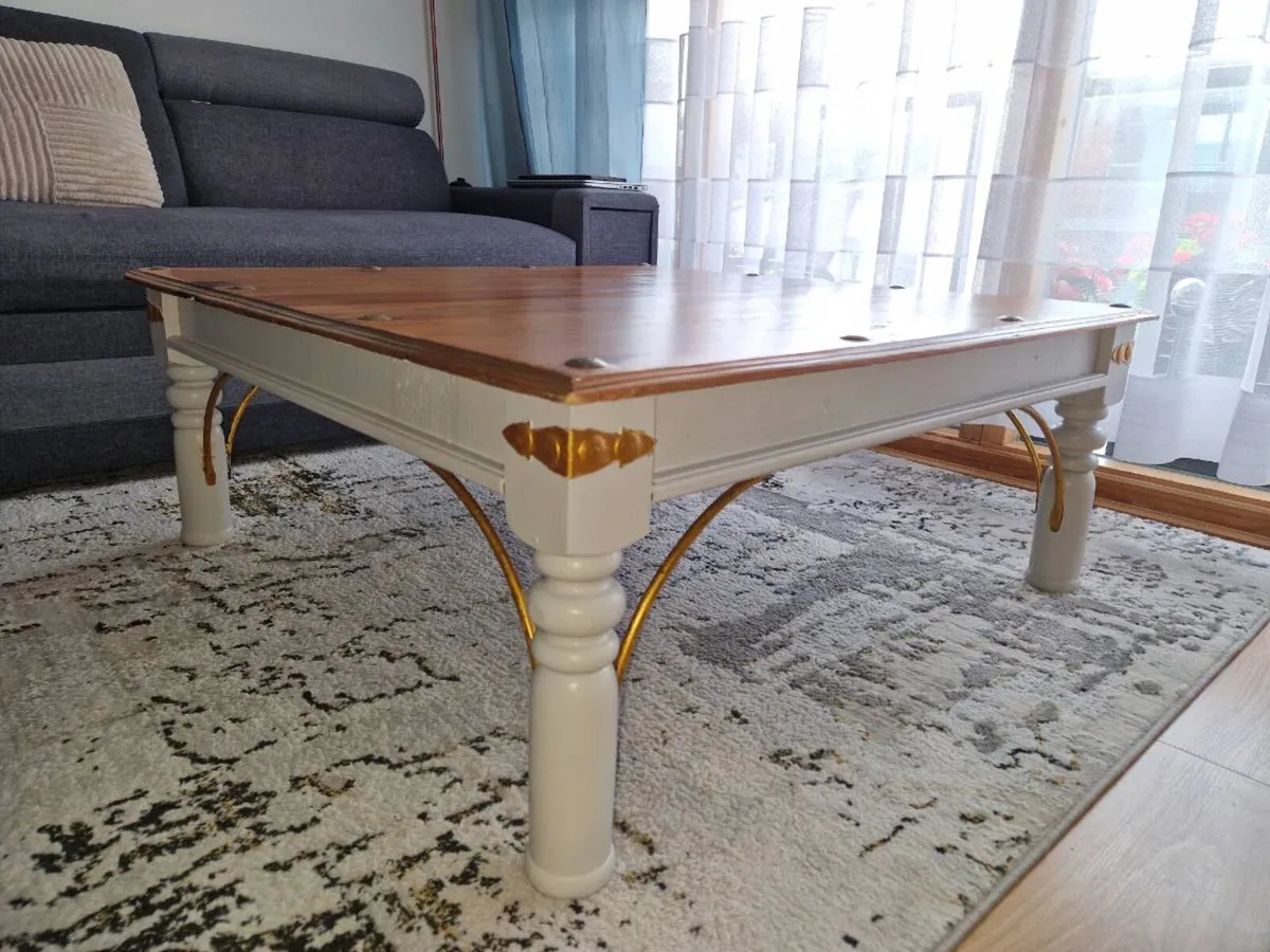 Coffe table 100cm x 100 cm H 40 cm - Image 4