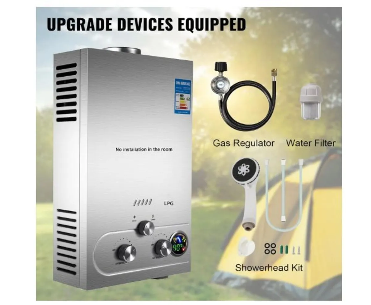 12L 24KW Gas Instantaneous Water Heater - Image 3