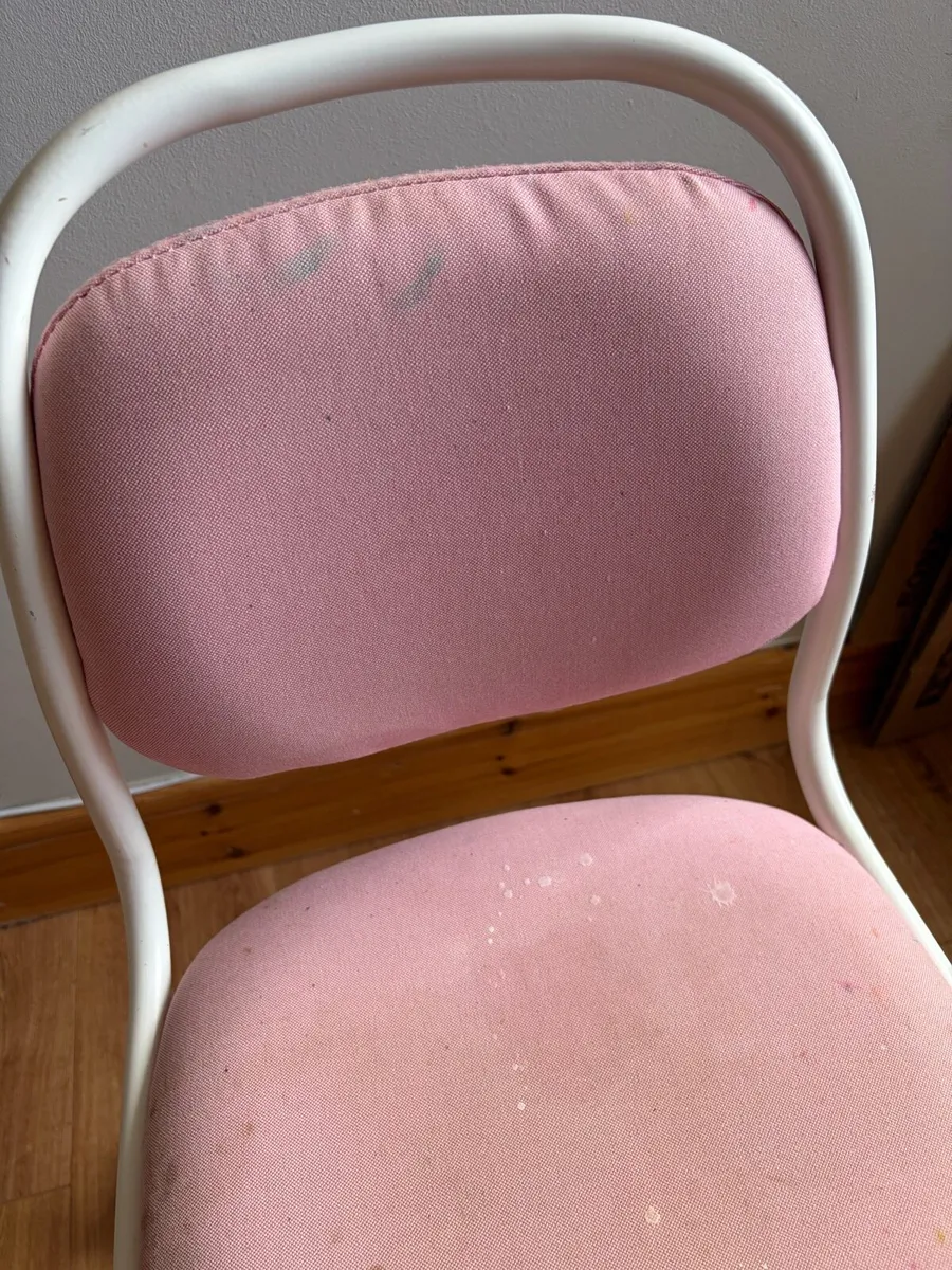 IKEA pink Kids Chair - Image 2