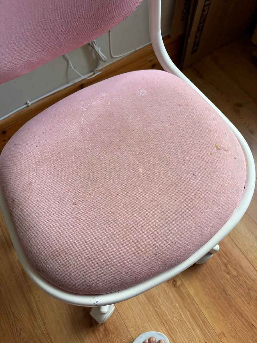 IKEA pink Kids Chair - Image 3