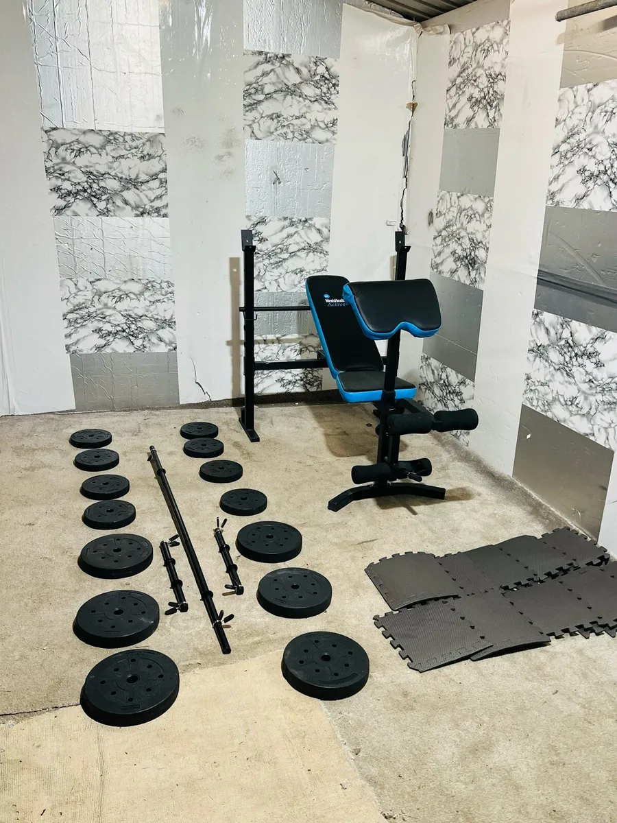 MULTI FUNCTION WEIGHT BENCH WEIGHTS BARBELL DUMLS - Image 4