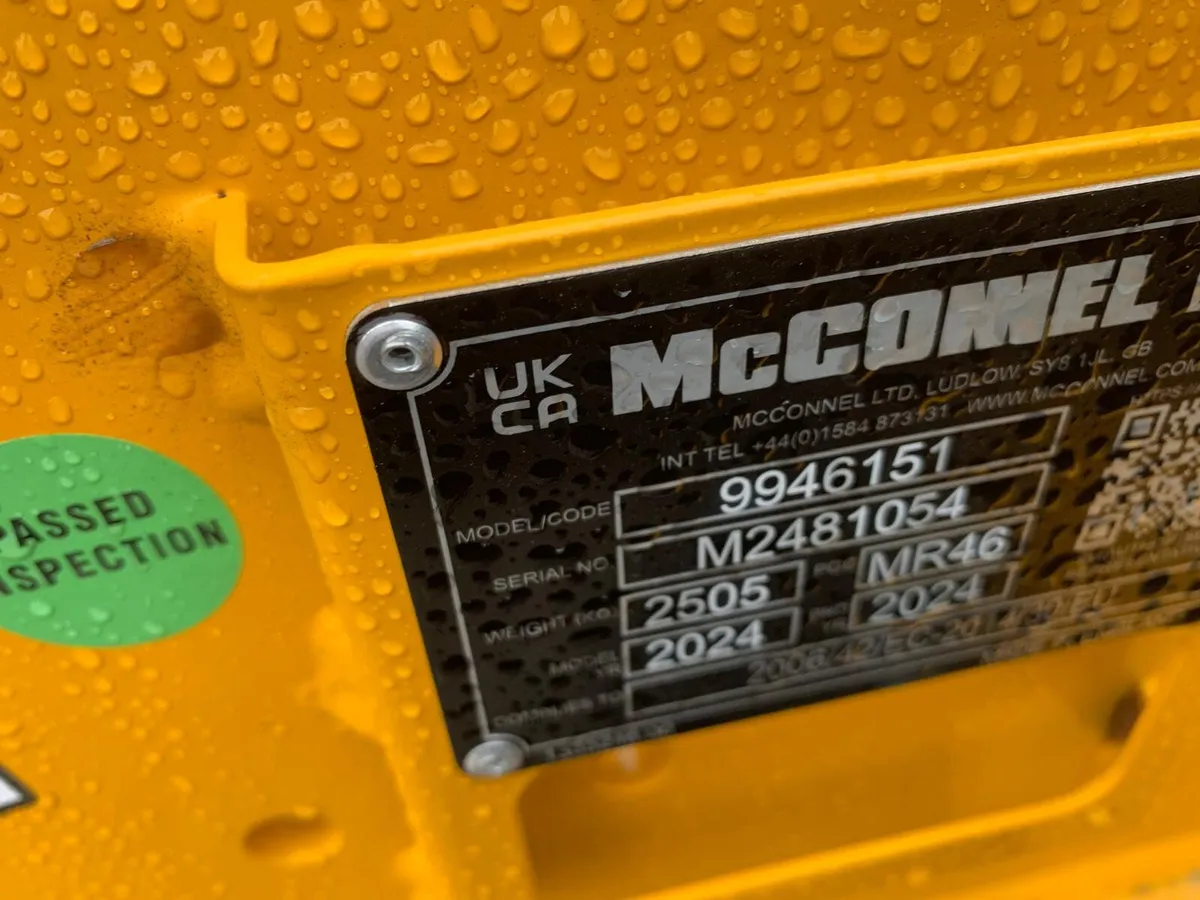 MCCONNEL SR480 FLEXWING TOPPER, NEW - Image 3