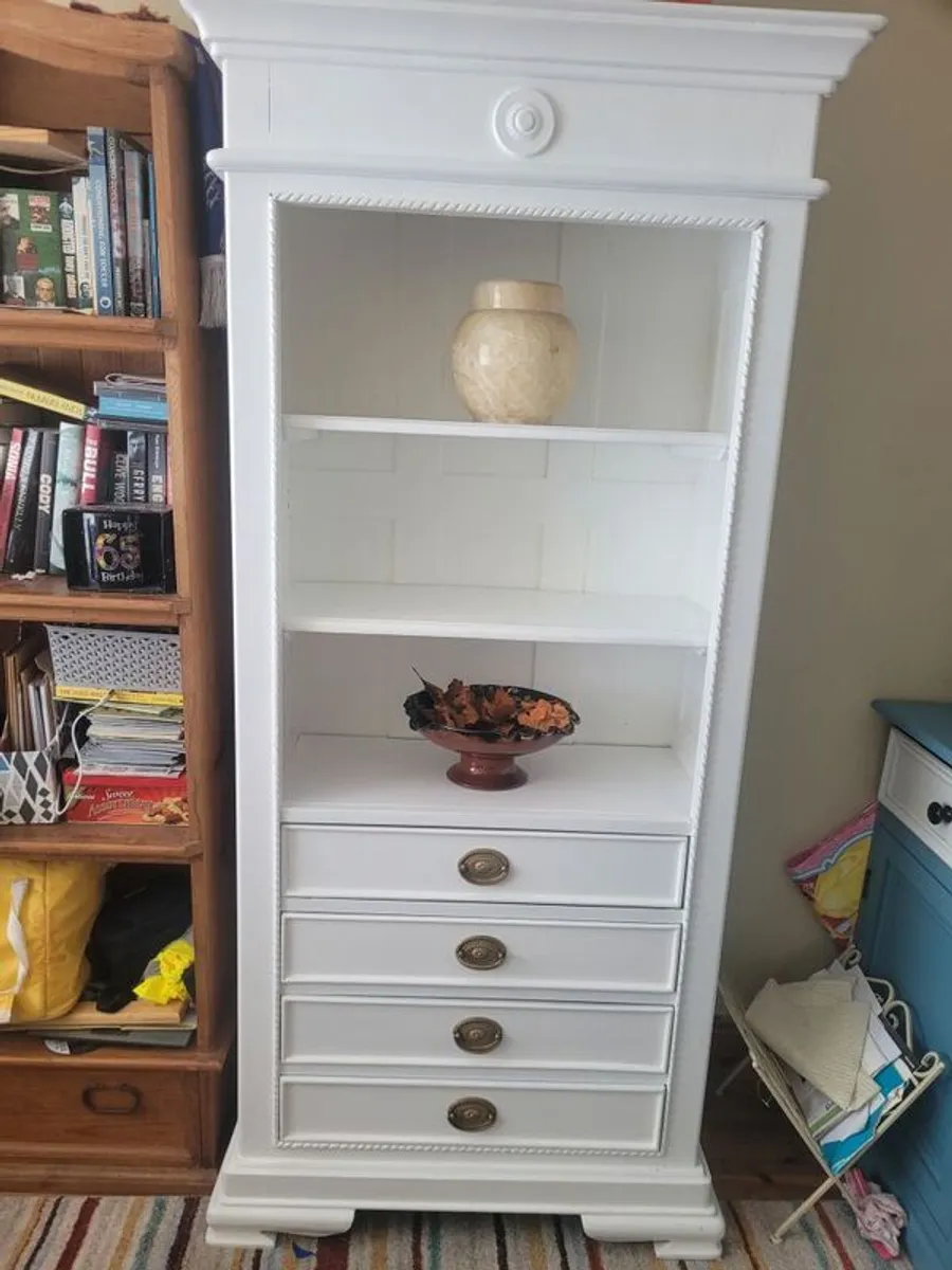 white shelf Unit - Image 1