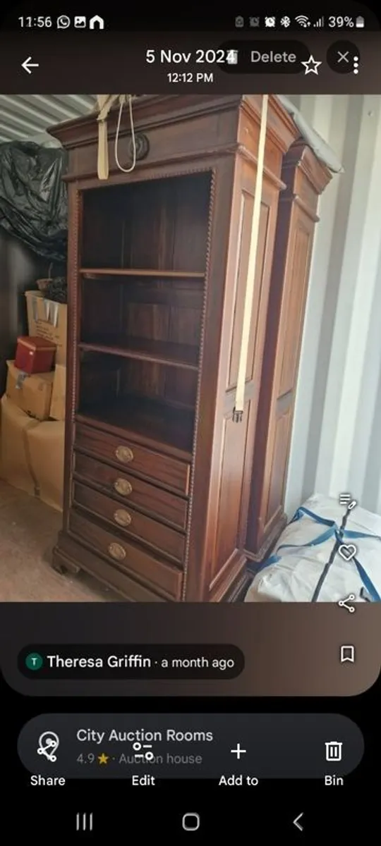 white shelf Unit - Image 2