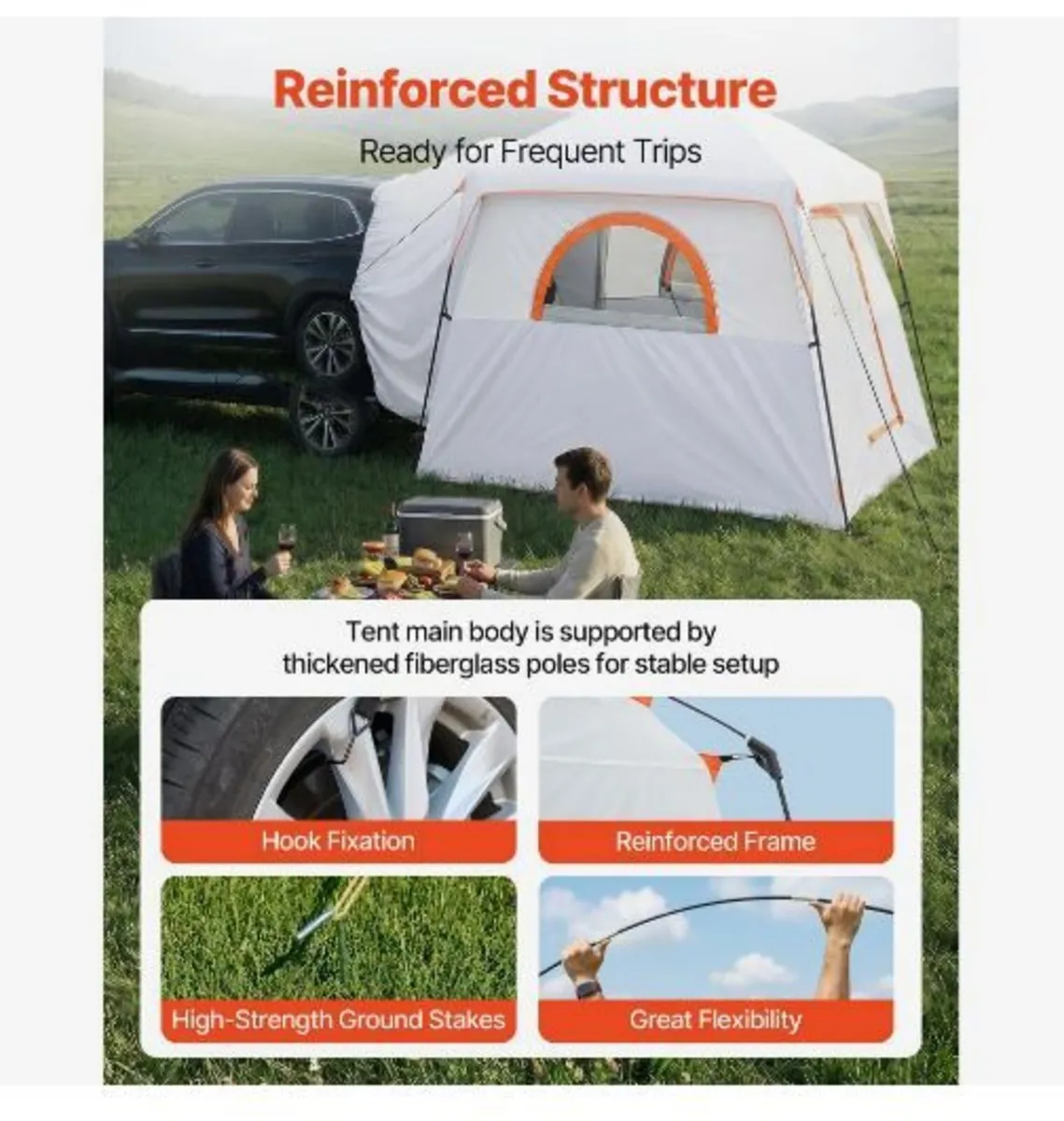 Large SUV Tent for 6 Person - Image 3