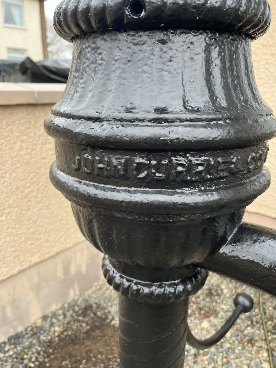 Original antique cow tail pump - Image 4