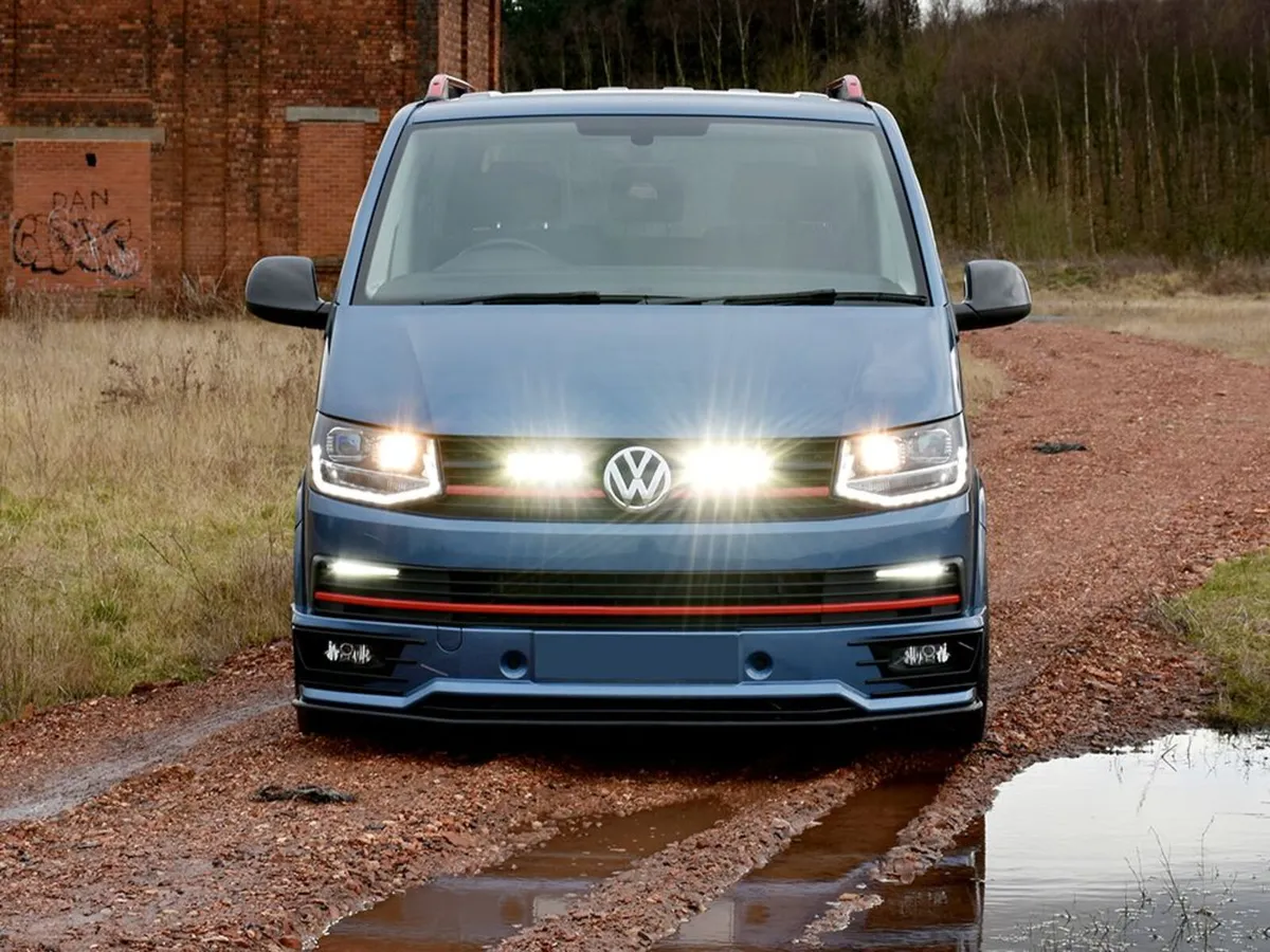 VW Transporter T6 Lazerlamps Lightbar Grille Kit - Image 2