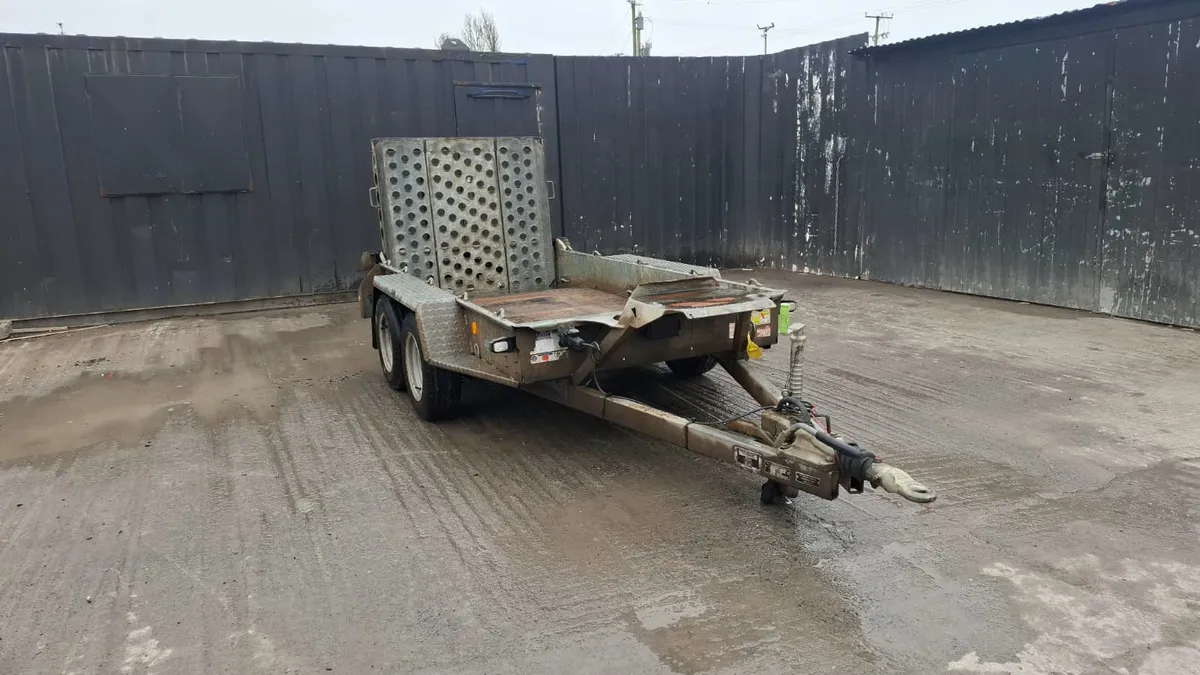 Ifor Williams Twin Axle Plant Trailer - Image 1