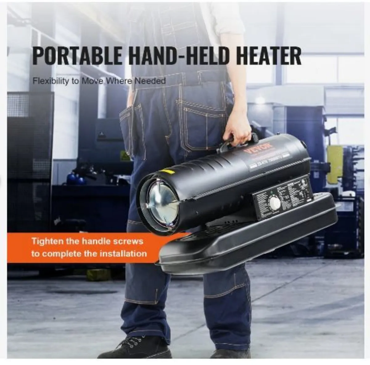 Kerosene/Diesel Forced Air Heater, 70000Btu - Image 4