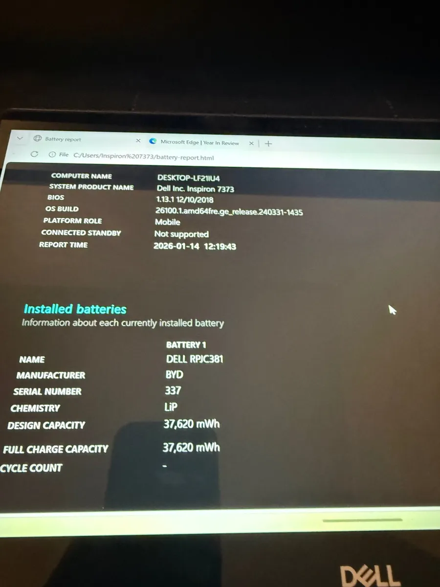 Dell Inspiron 7373 2in1 Laptop i5/8GB/256SSD/FHD - Image 2