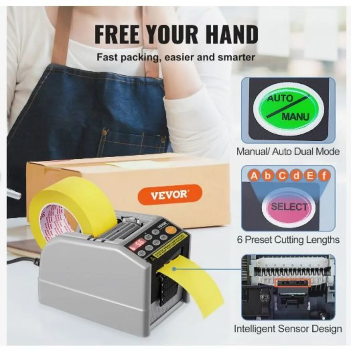 Zcut-9 Automatic Tape Dispenser Adhesive - Image 3