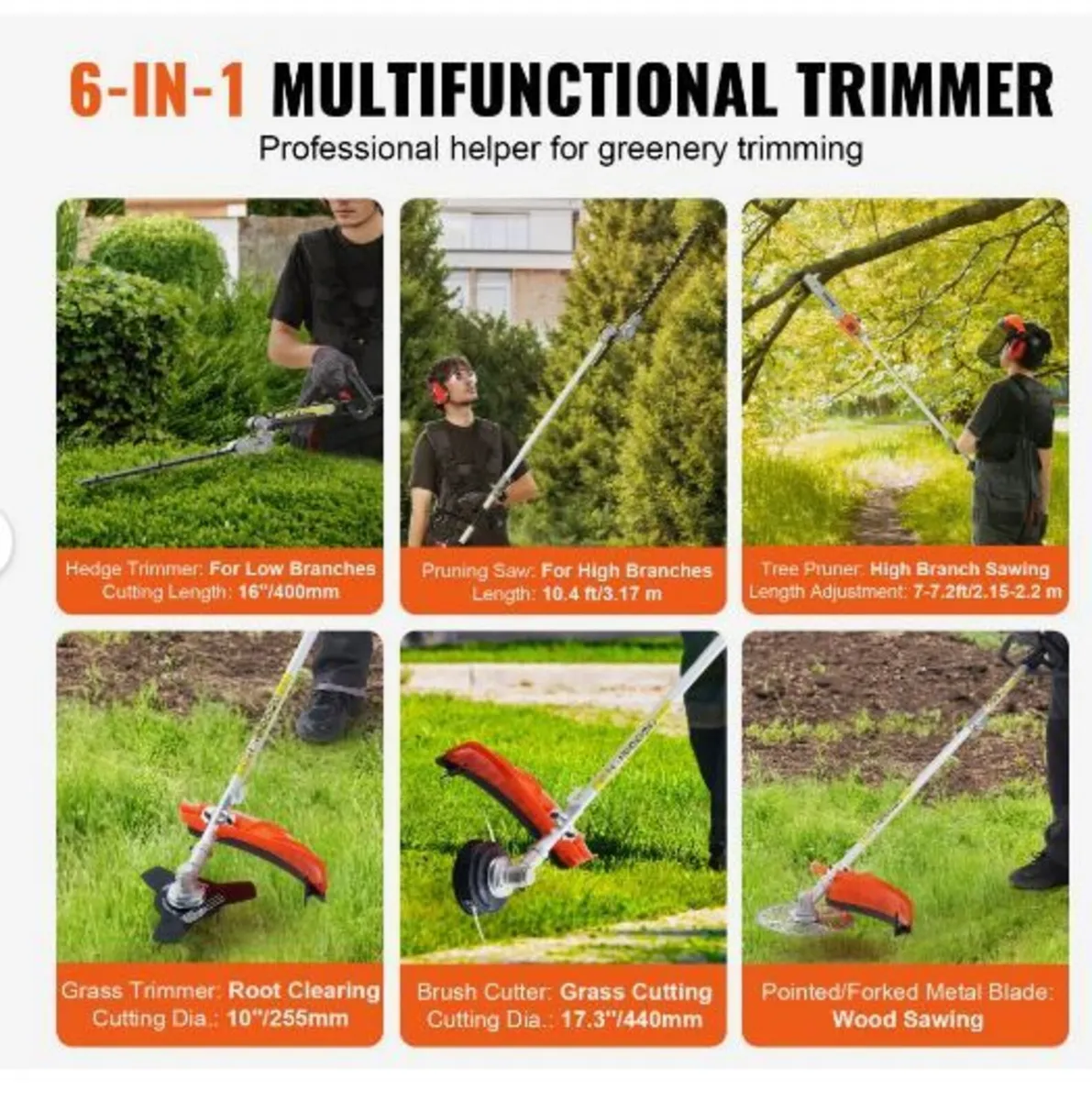 52CC 6-in-1 Multi-Functional Trimming Tools - Image 2
