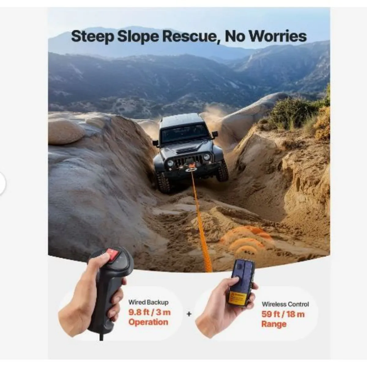 Electric Winch Truck 6123.5 kg - Image 2