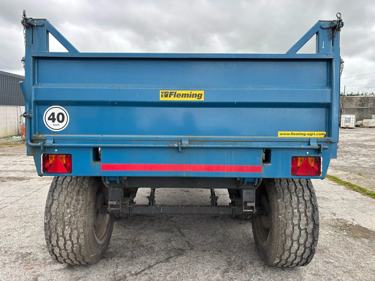 Fleming 10 ton tipping trailer - Image 4