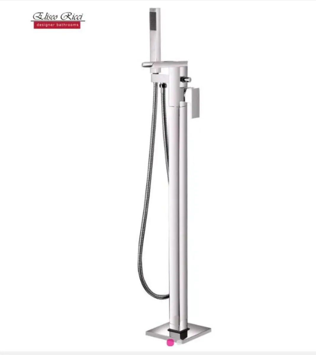 Eliseo Ricci Free Fall Floor Standing Bath Shower - Image 1